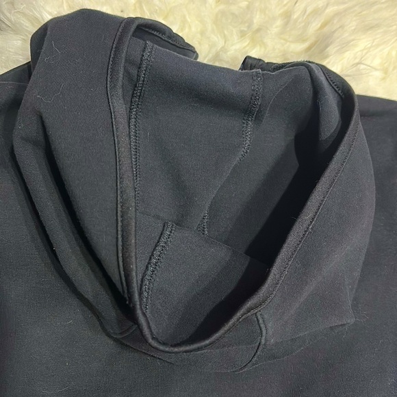 Old Navy Active Dynamic Fleece 4-Way Stretch Black Jacket Hoodie Kids Size M (8) - Picture 8 of 8